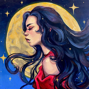 “Moon Gazer" Original Painting