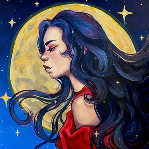 "Moon Gazer" Fine Art Print